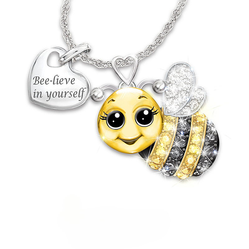 Wholesale Ladybug Elephant Two Color Owl Bee Necklaces Earring Set